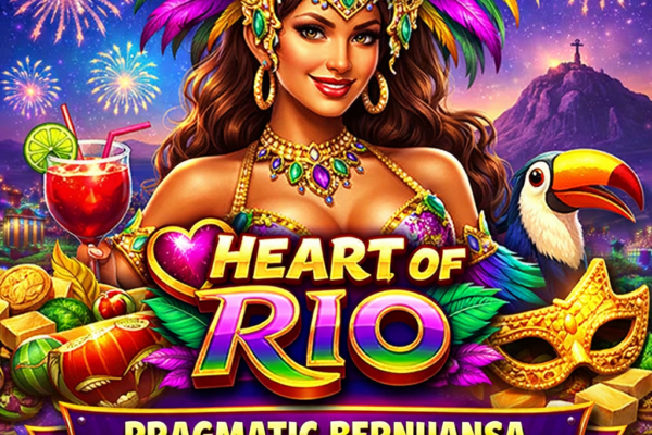 Heart of Rio Pragmatic Play slot bertema karnaval Brasil