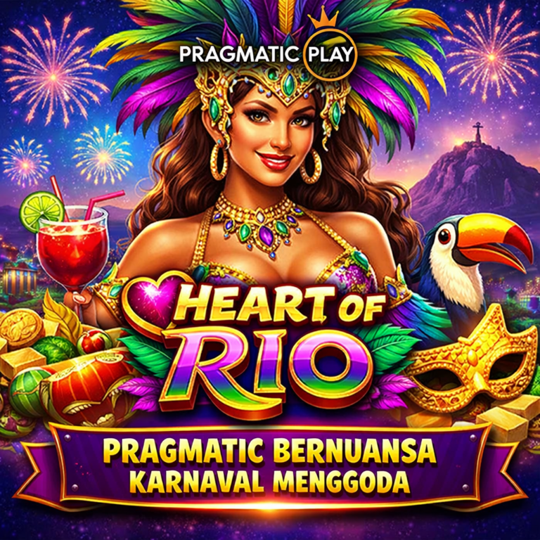 Heart of Rio Pragmatic Play slot bertema karnaval Brasil