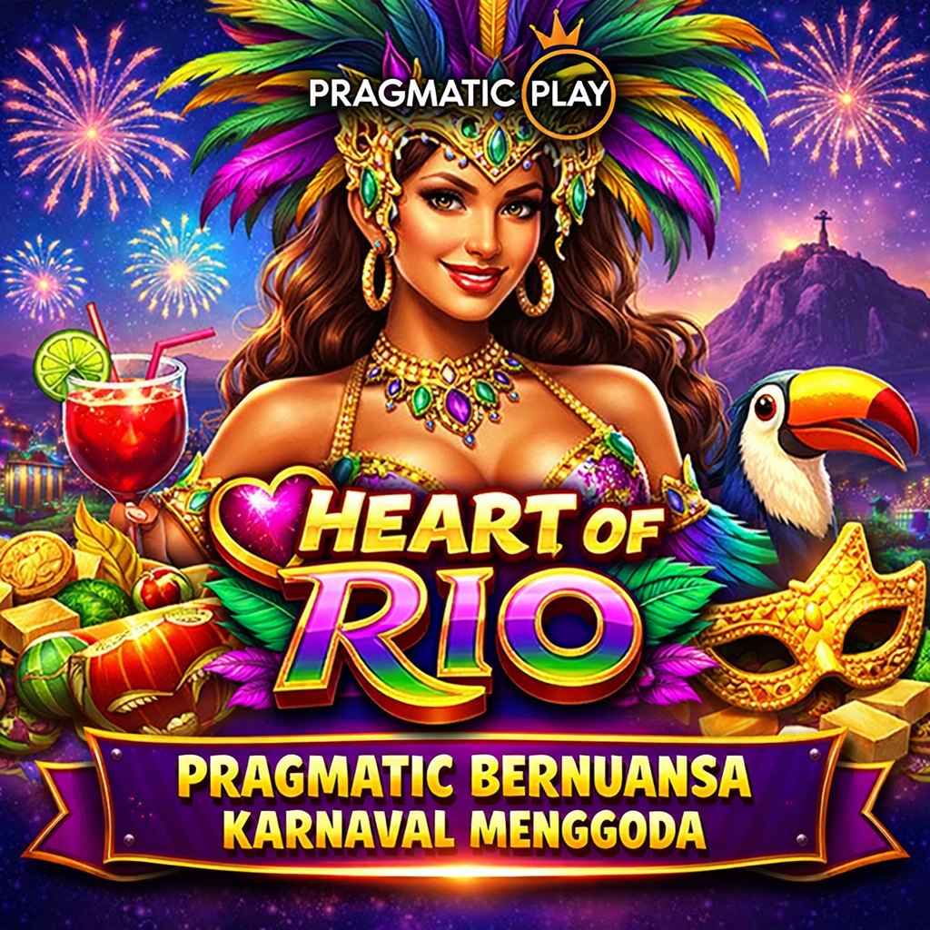 Heart of Rio Pragmatic Play slot bertema karnaval Brasil